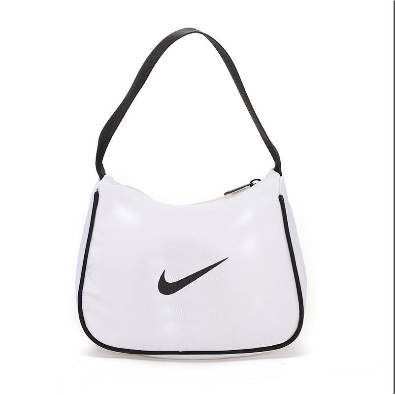 white nike purse