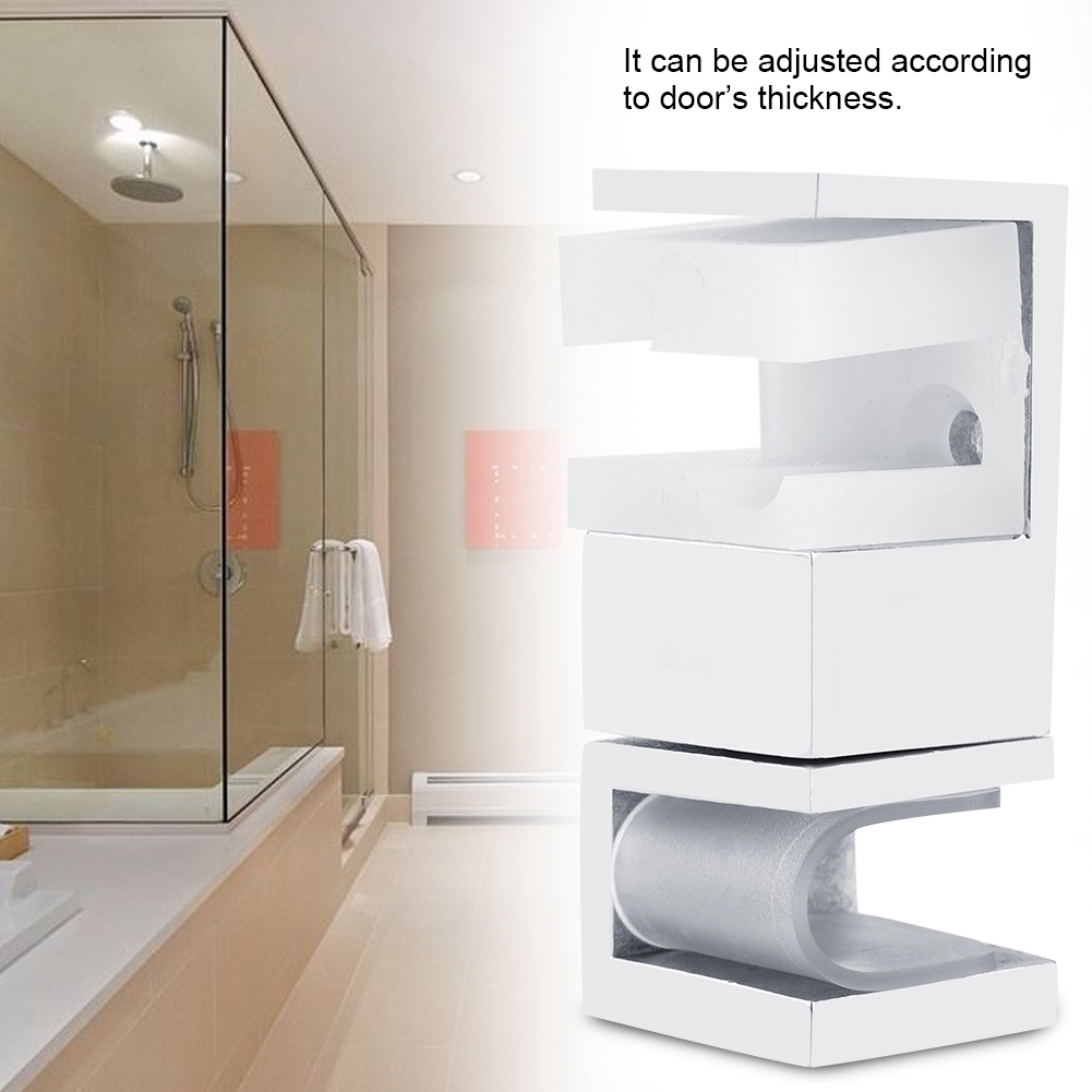 Steel Adjustable Anti Rust Sliding Door Bottom Guide Holder