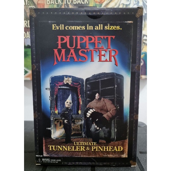 NECA Ultimate Tunneler and Pinhead (Puppet Master) | Shopee Philippines