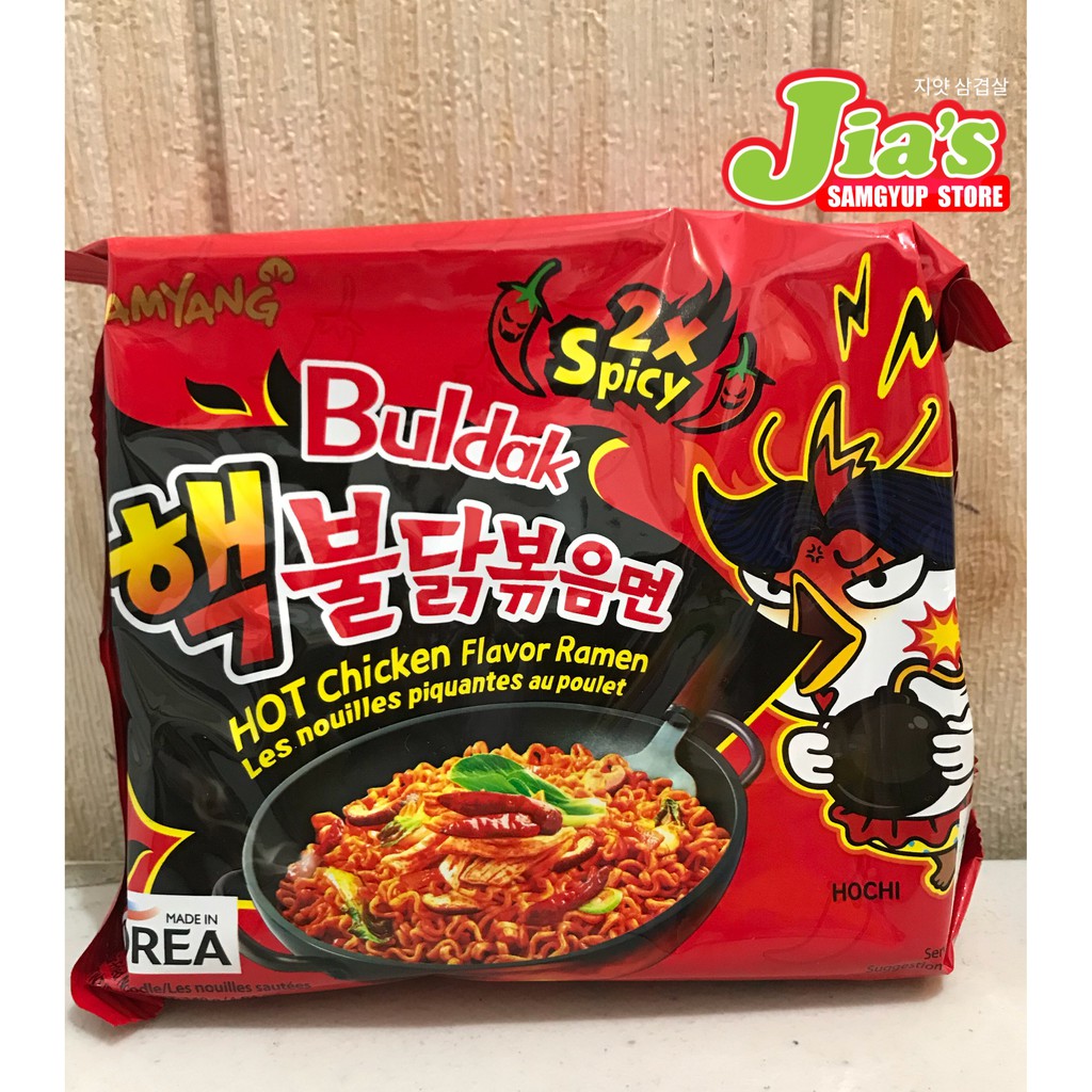 Samyang Buldak Red Spicy X Hot Chicken Flavor Ramen Shopee Philippines