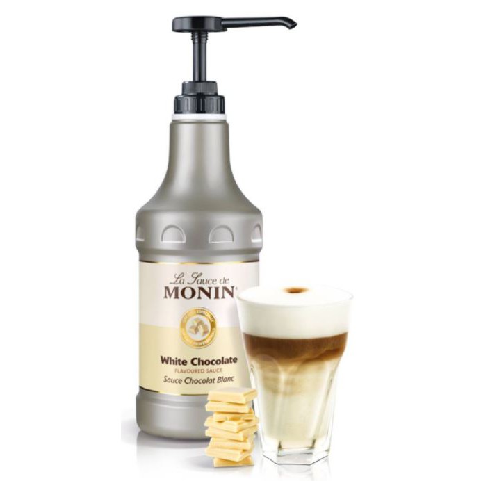 Monin White Chocolate Sauce 1.89L Shopee Philippines