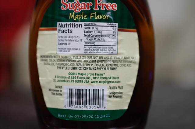 Maple Grove Farms Sugar Free Maple Flavor Pancake Syrup Shopee Philippines
