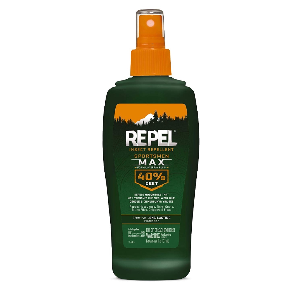 Repel Insect Repellent Sportsmen Max Formula Spray Pump 40 DEET 6 fl