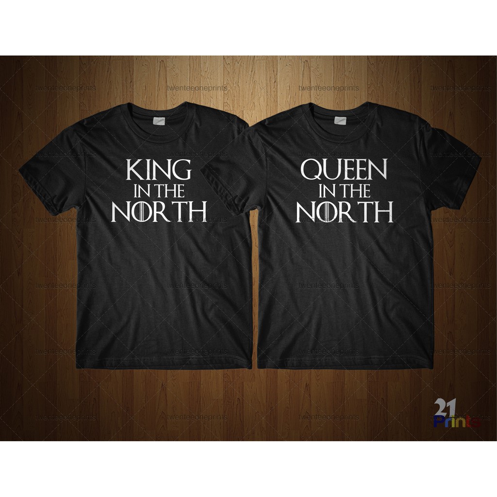 king and queen in the north shirt