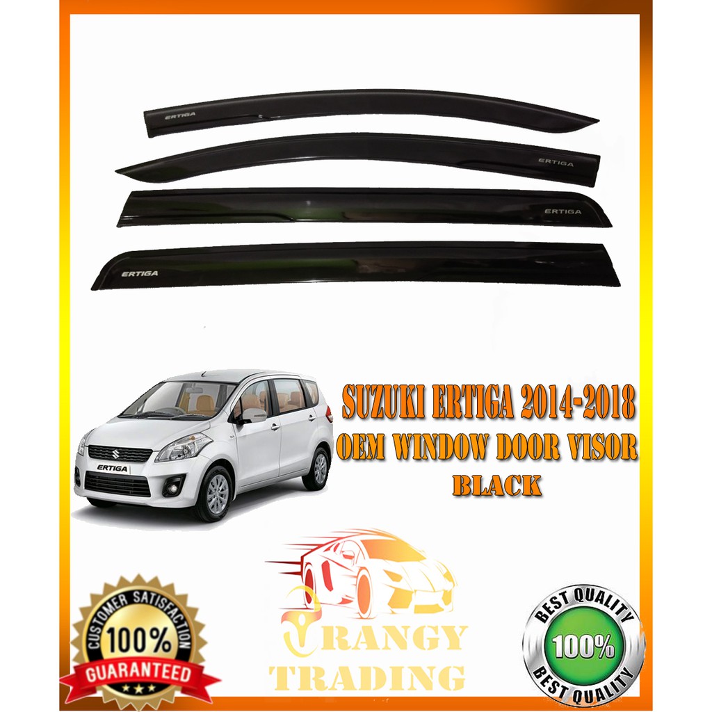 Suzuki Ertiga 2014-2018 OEM Window door visor black (Car Accessories ...