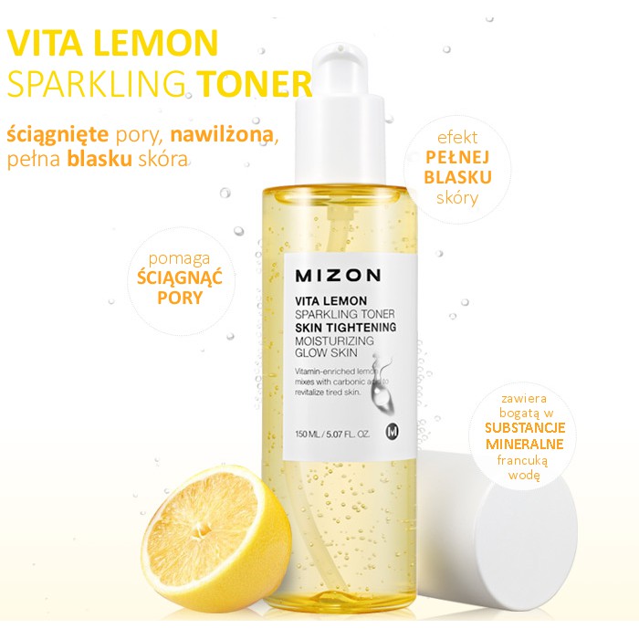 mizon vita lemon sparkling toner