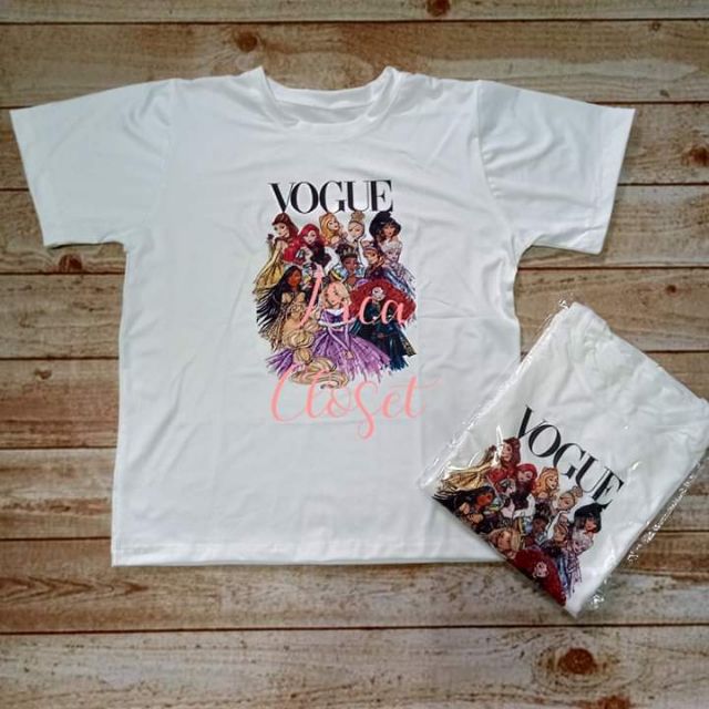 vogue disney princess t shirt