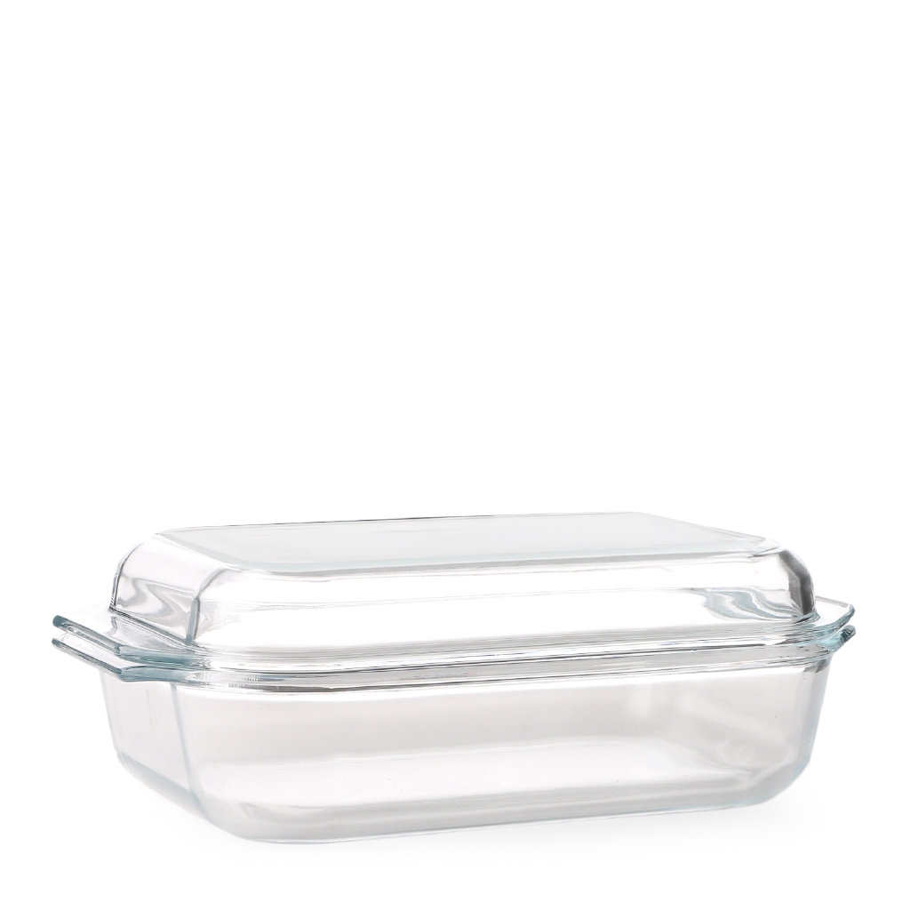 glass casserole dish with lid