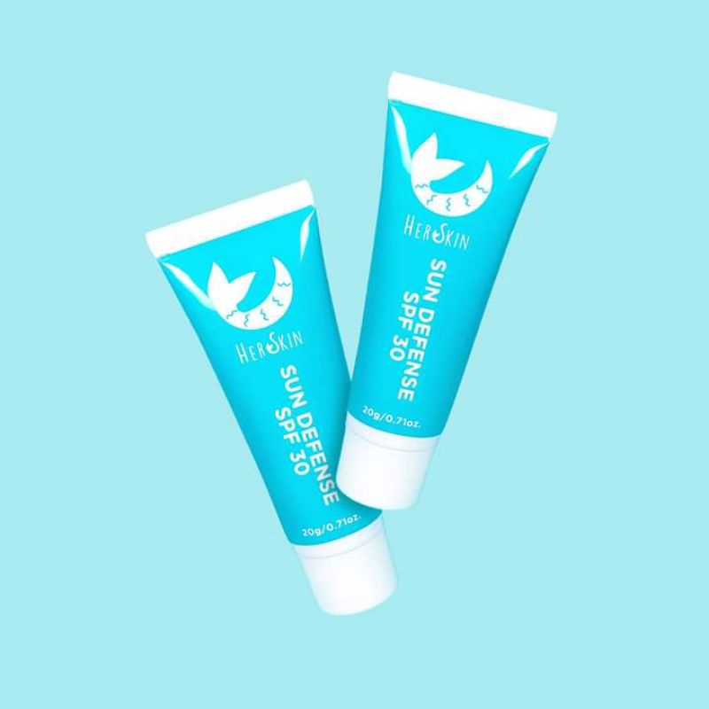 HER SKIN Sun Defense SPF 30 20g| COD with Freebie| Simply Jhade PH