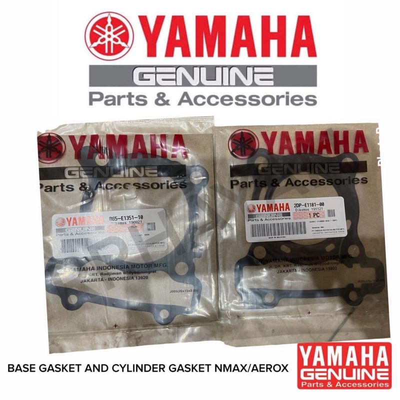 YAMAHA GASKET BASE / CYLINDER HEAD NMAX/AEROX (GENUINE) Shopee Philippines