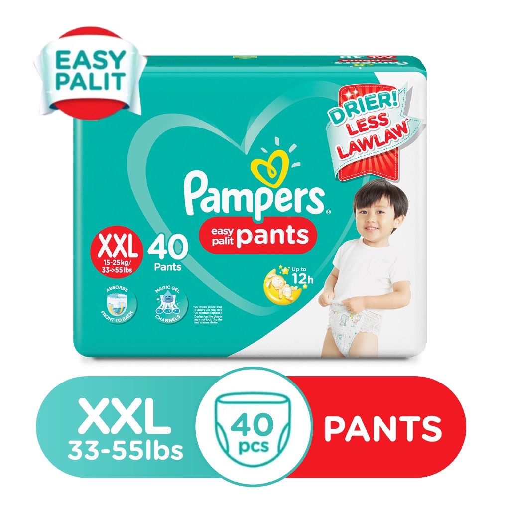 Pampers Baby Dry Diaper Pants XXL 40s Shopee Philippines