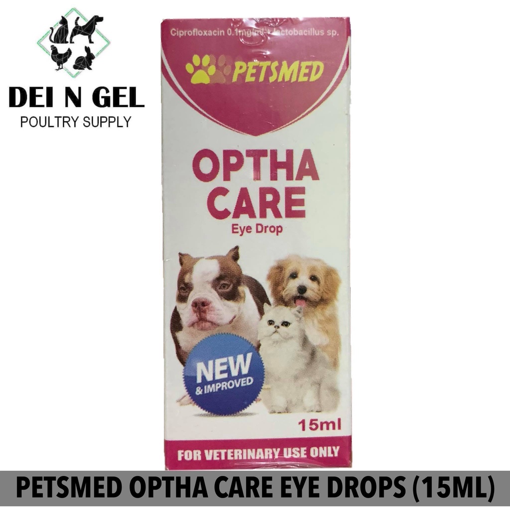 Optha Care Eye Drop for Dog & Cat Petsmed (15ml) Shopee Philippines