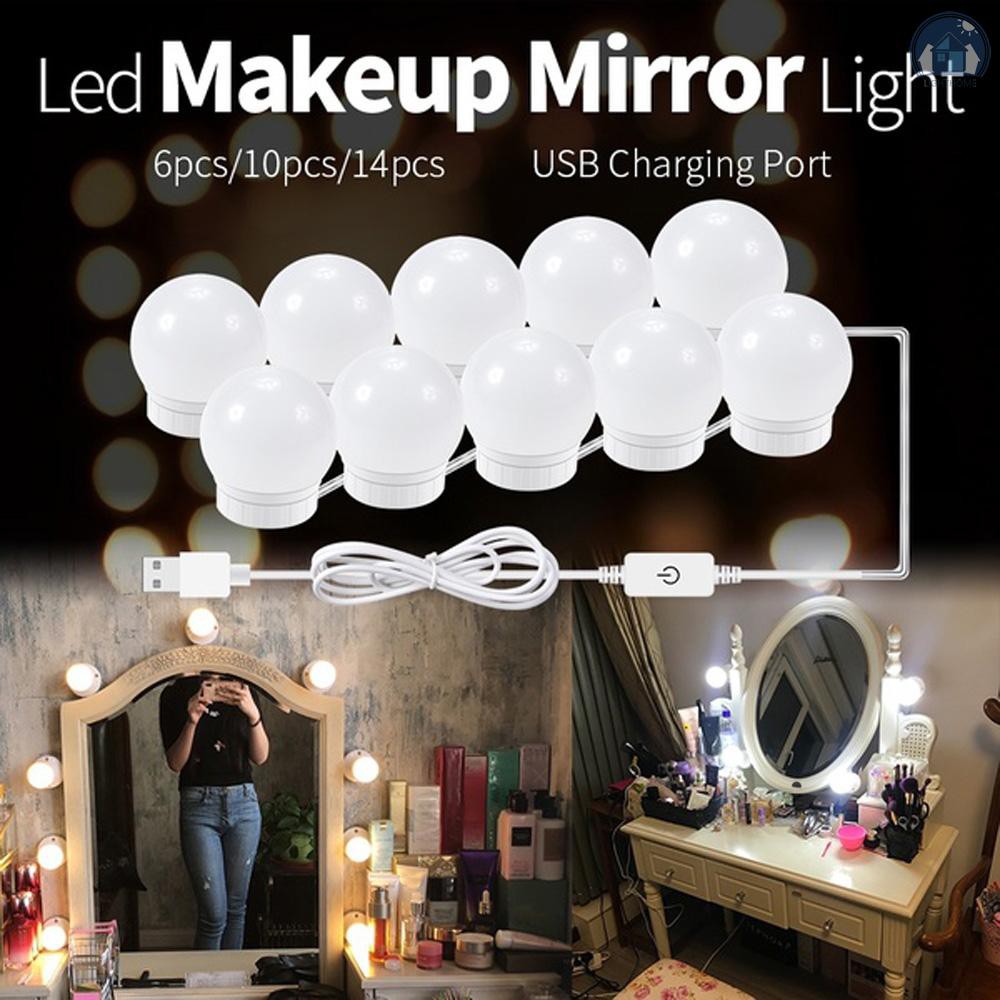 makeup vanity set with mirror and lights