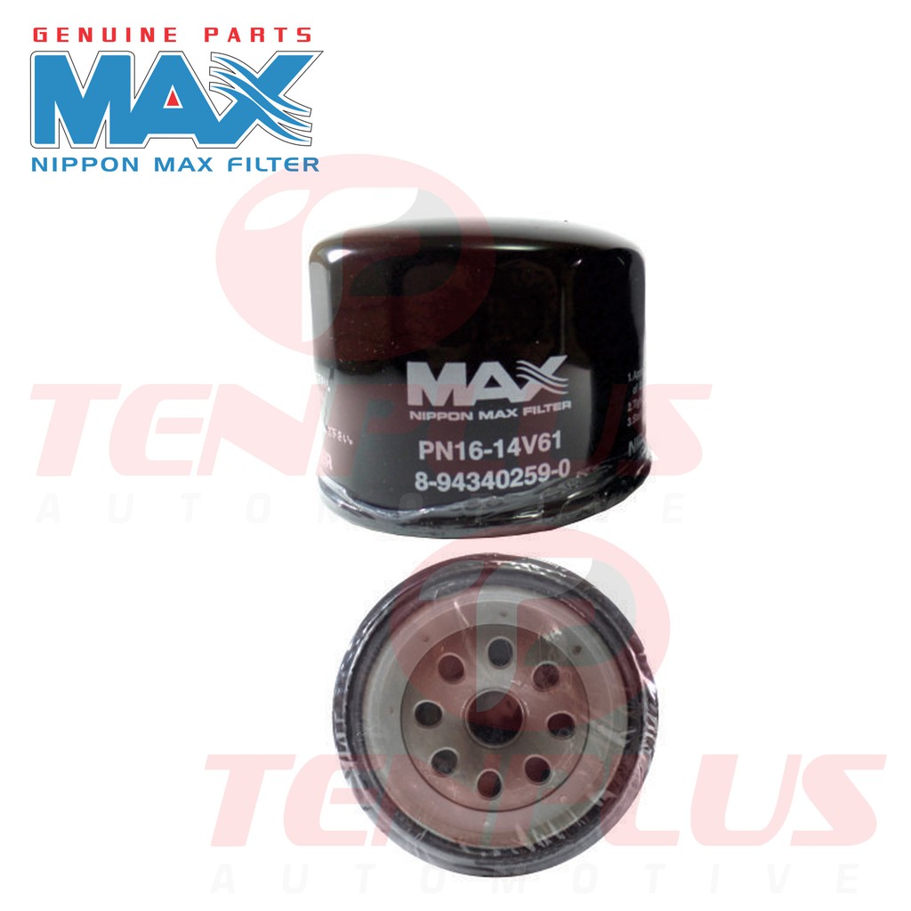 MAXX Oil Filter Isuzu 4Bc2,4Be1,C240 (Primary and Secondary) Shopee