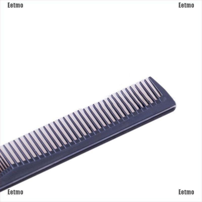 Eetmo 10 Pcs Hair Comb Mens Pocket Salon Barber Hairdresser Black
