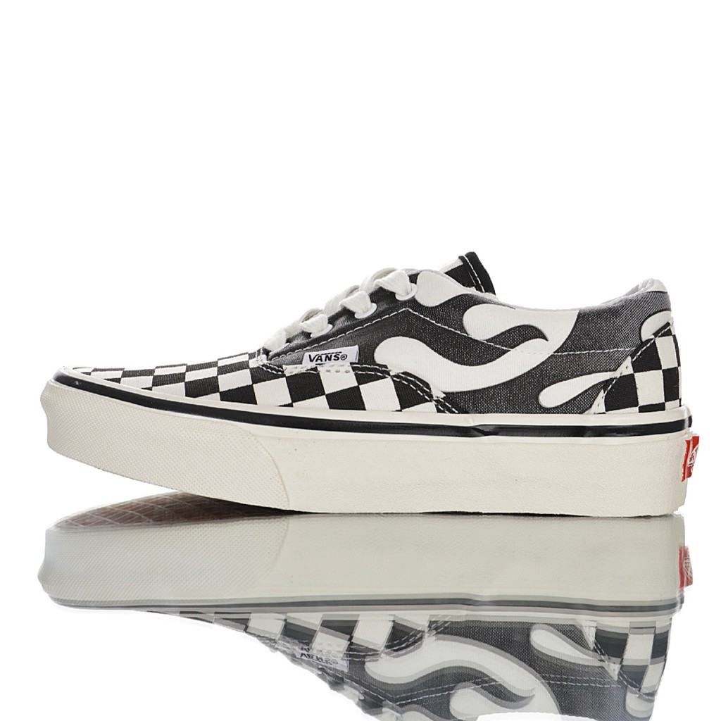 vans vault black and white