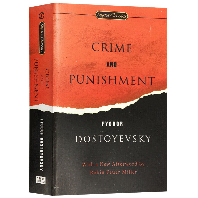 Spot New Books Crime And Punishment English Original Novels Classics Crime And Punishment Red Novel Books Shopee Philippines