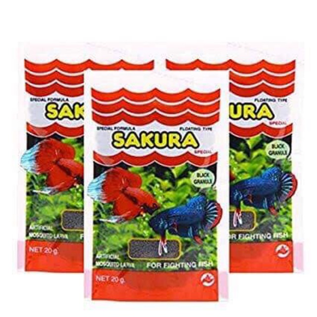 sakura betta food
