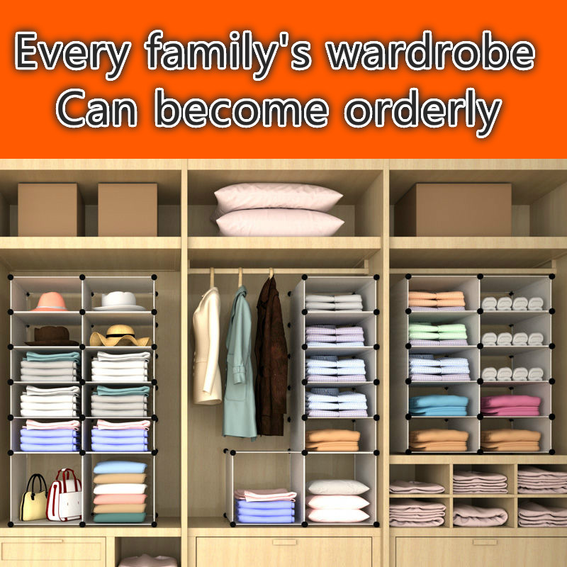 Cube Diy Modular Closet Organizer Wardrobe Rack Package Included Shelves And Connectors Ee Philippines - Cube Diy Modular Closet Organizer