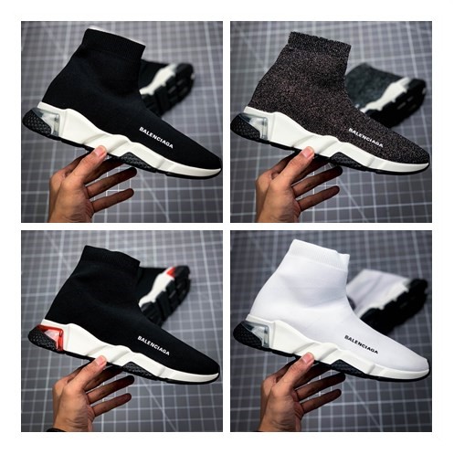 BALENCiAGA Speed low top stretch knit trainers Gift ideas in 2019