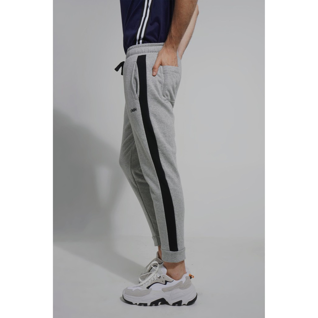 mid rise track pants