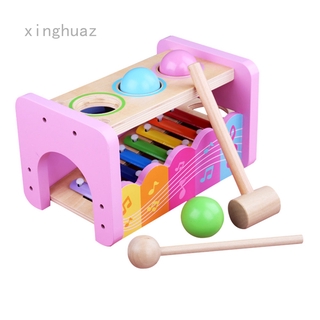 hape xylophone and hammer toy