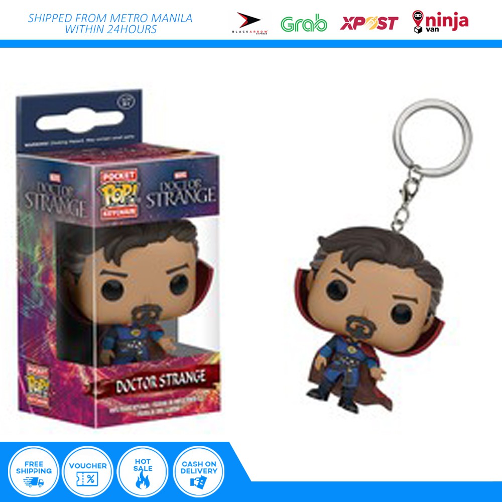 doctor strange funko pop keychain