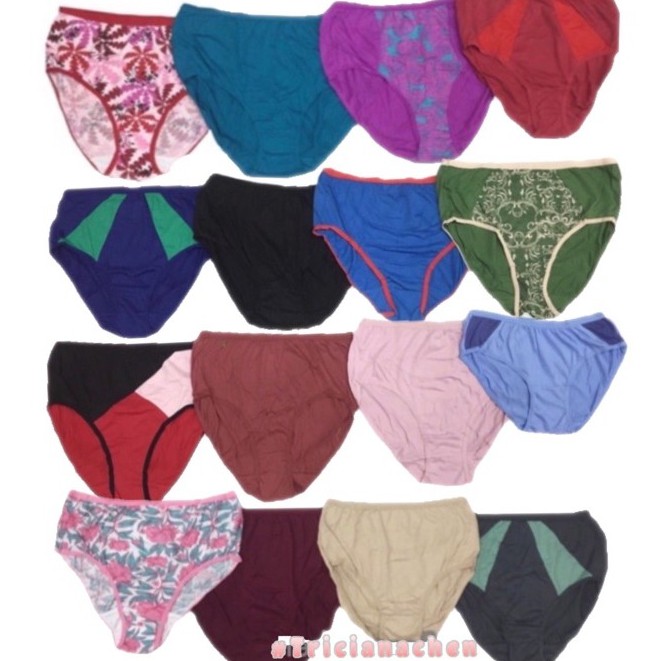 SALE !Branded Avon Assorted Plain/Printed Cotton high Waisted Panty for