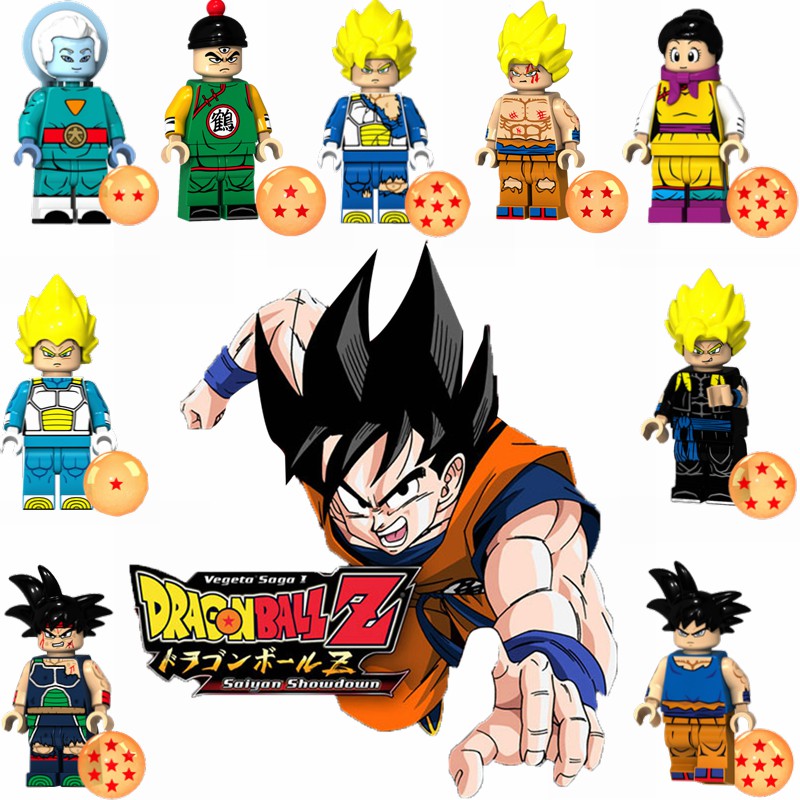Dragon Ball Minifigures Z Goku Vegeta Super Saiyans Broly Cartoon Anime  Building Blocks Toys For Children Gifts | Shopee Philippines