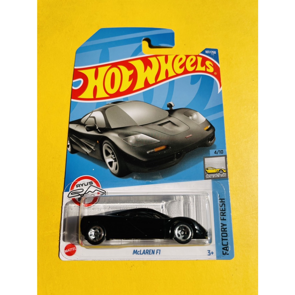 Hotwheels HOT WHEELS MCLAREN P1 Black FACTORY FRESH LOT F 2022 DIECAST