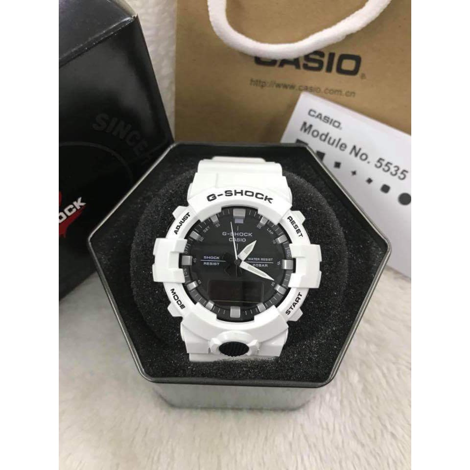 g shock ga 800 white