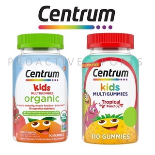 Centrum Kids Multivitamin Gummies, Tropical Punch & Organic Citrus Berry, authentic from U.S.