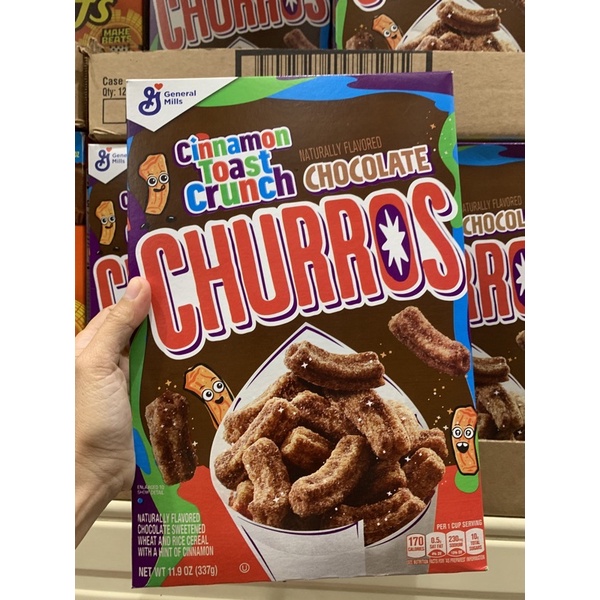 Cinnamon Toast Crunch Chocolate Churros 337g Shopee Philippines