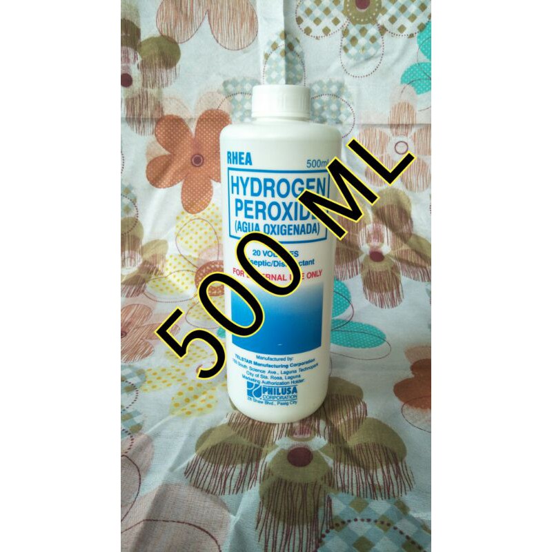 500ml hydrogen peroxide vol 20 Shopee Philippines