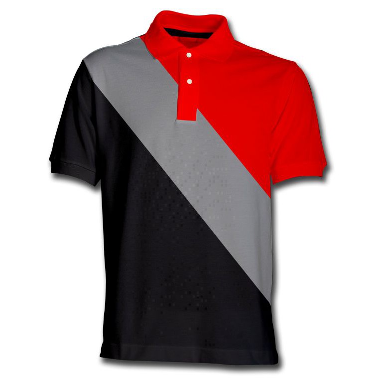 red polo tee shirt