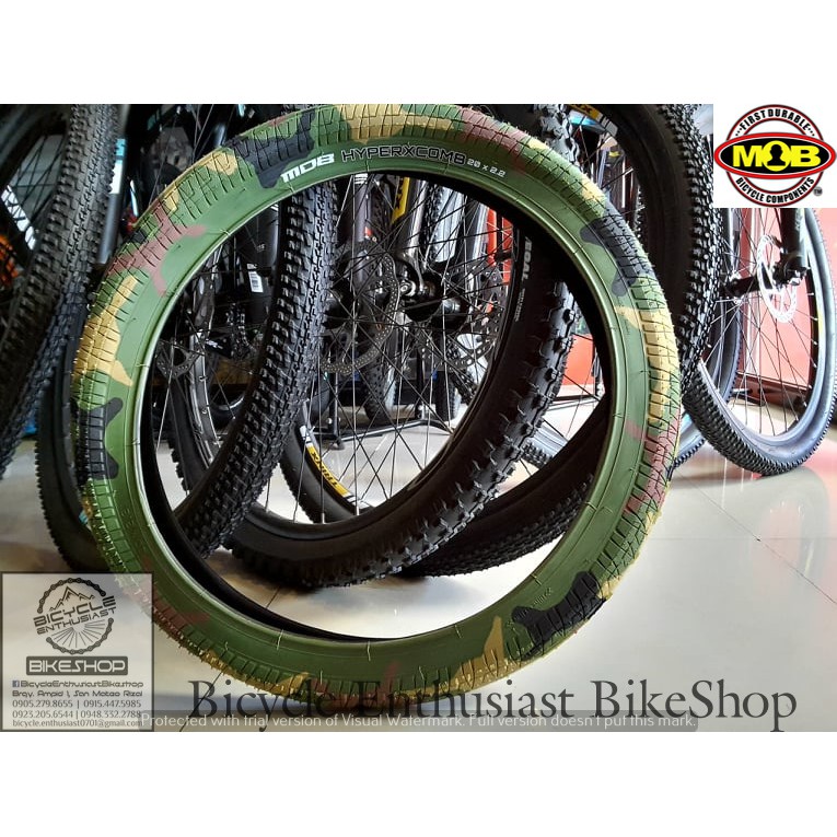 camo bike tires