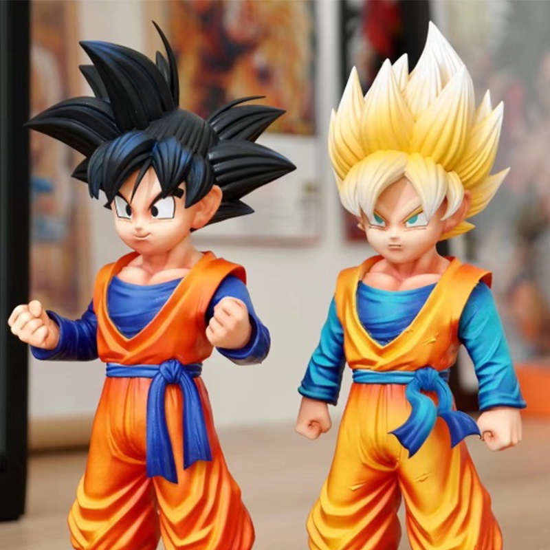 Anime Dragon Ball Son Goten Figure Cartoon Super Saiyan Pvc Figurine ...