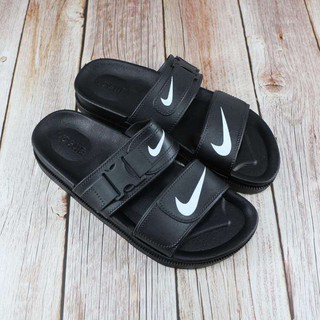 double nike slides