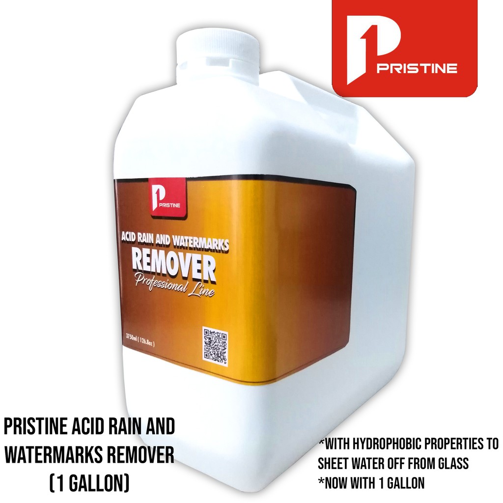 Pristine Acid Rain & Watermarks Remover 3750ml Shopee Philippines
