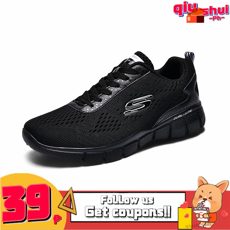skechers all black non slip