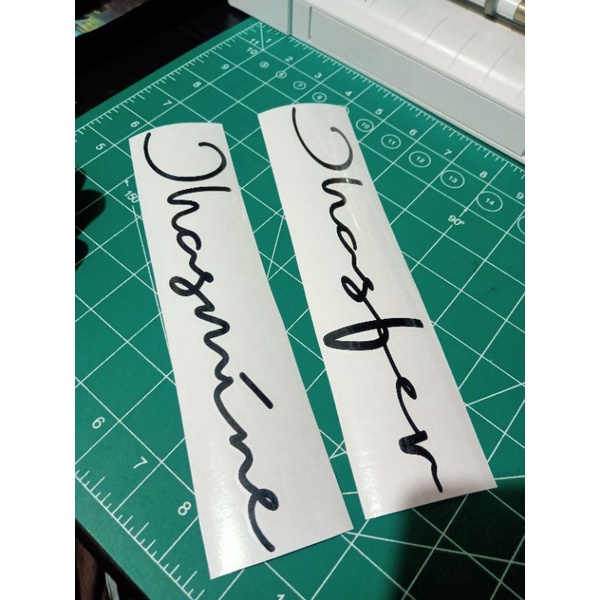 Customized Signature Names For Honda Click 125i/150 Shopee Philippines
