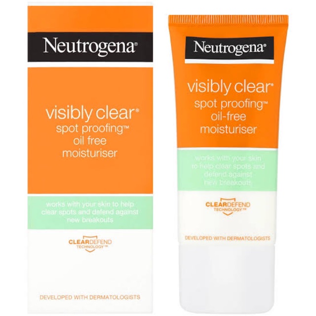 neutrogena spot proofing oil free moisturizer