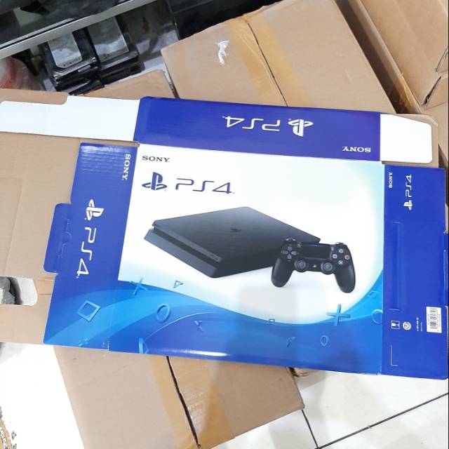 Ps4 Slim Cardboard Ps4 Box Outside Shopee Philippines