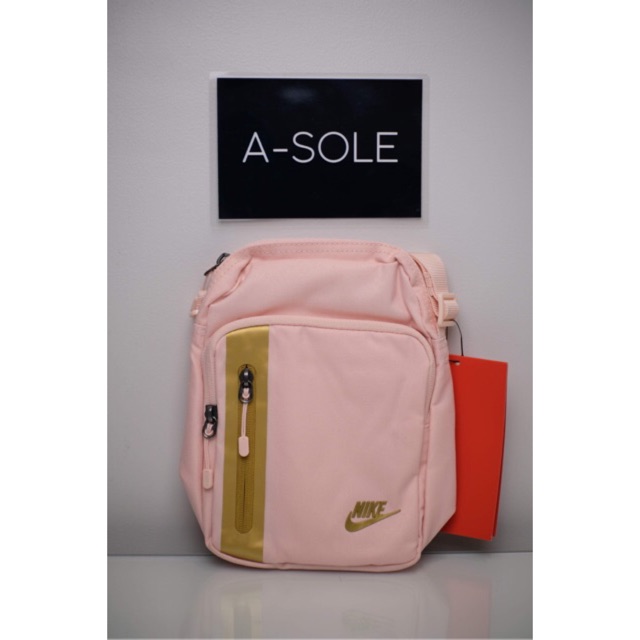 nike tech sling bag pink