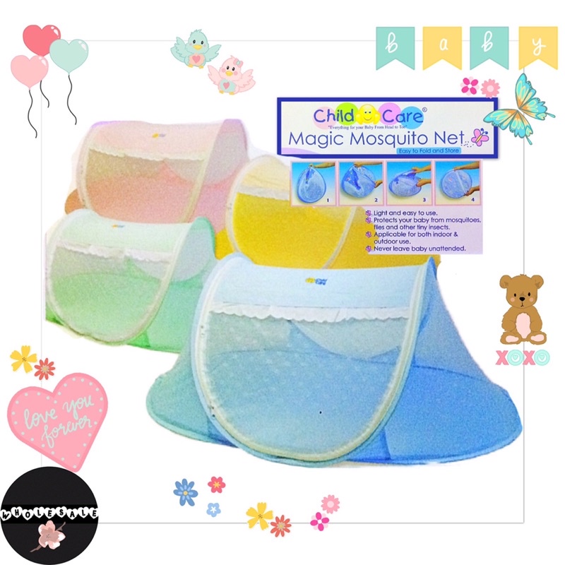 Infant Magic Mosquito Net Child Care Baby Magic Mosquito Net Shopee Philippines