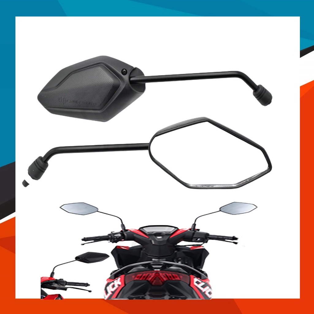 Honda Click Side Mirror Long Stem 3245 Shopee Philippines