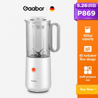 Gaabor Multifunctional Food Processor 800ml One Machine Multi-Purpose Blender Juicer