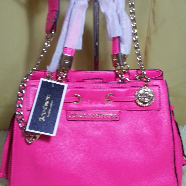 Authentic Juicy Couture leather satchel shoulder bag | Shopee Philippines