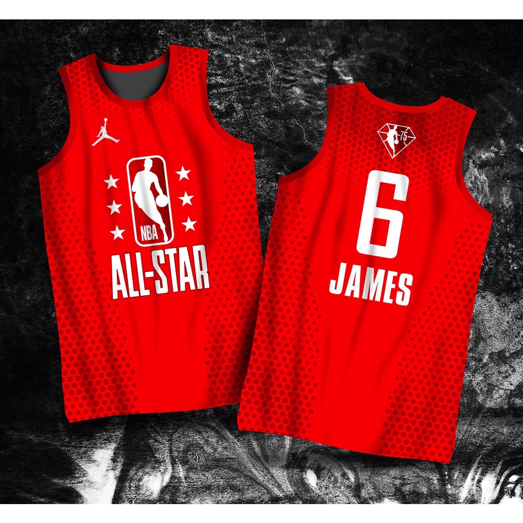 2022 NBA ALLSTAR GAME JERSEY FULL SUBLIMATION JERSEY Shopee