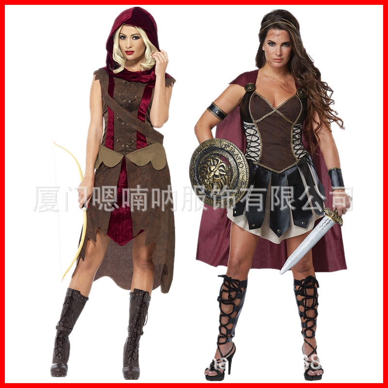 women's roman gladiator costume